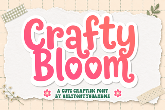 Crafty Bloom Font: Download & Creative Design Ideas