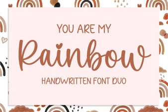 You Are My Rainbow Font | Free Download & Design Tips
